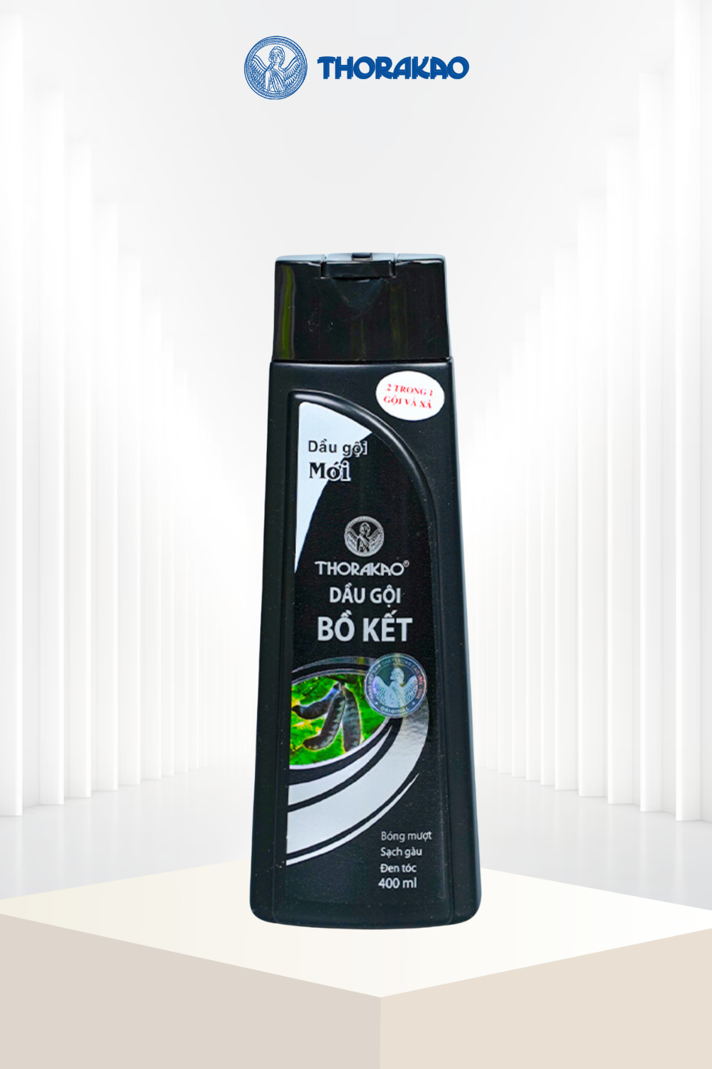 Dầu gội xả 2in1 Bồ Kết Thorakao 400ml