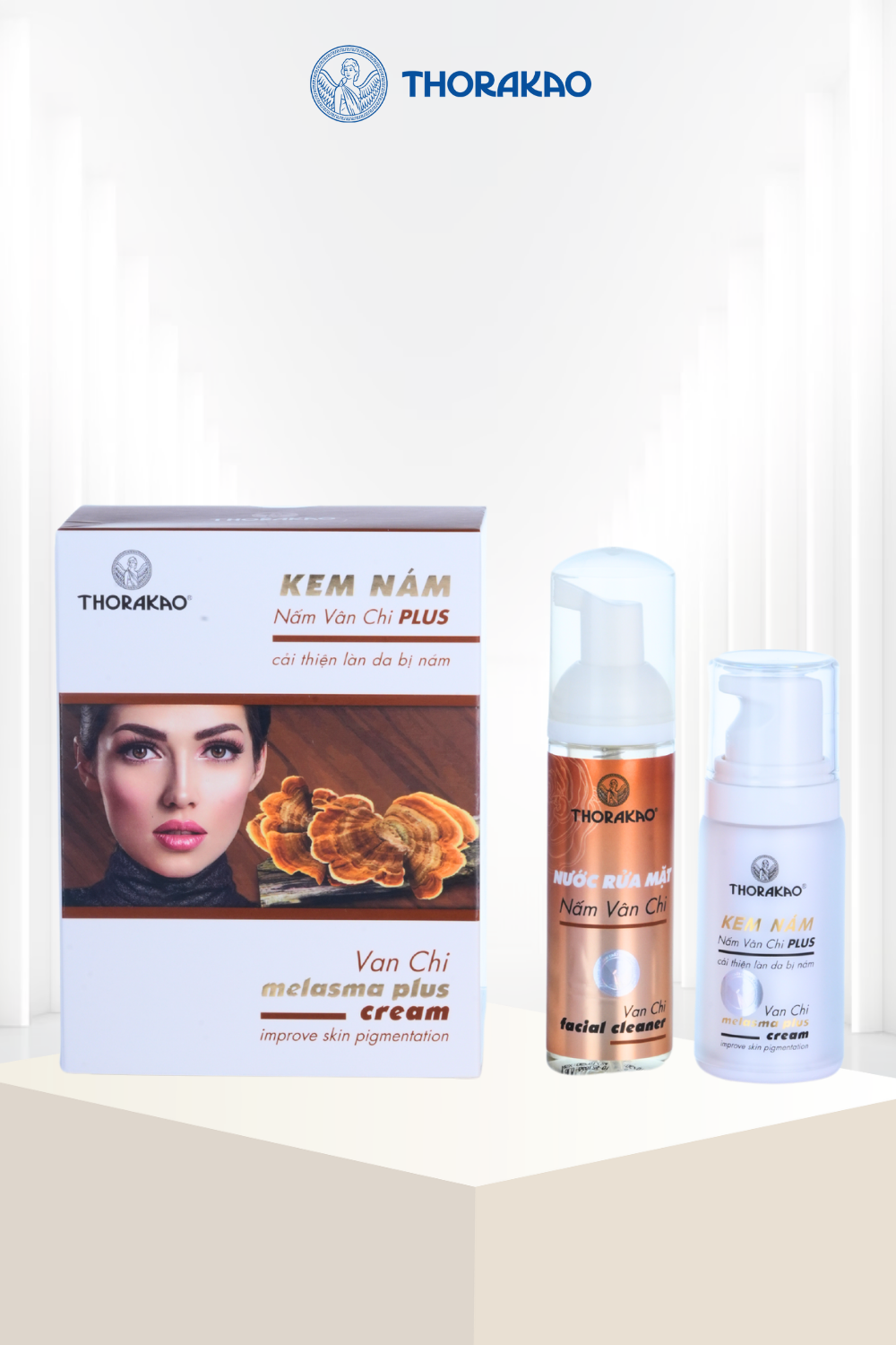 Bộ đôi Kem Nám Nấm Vân Chi Thorakao