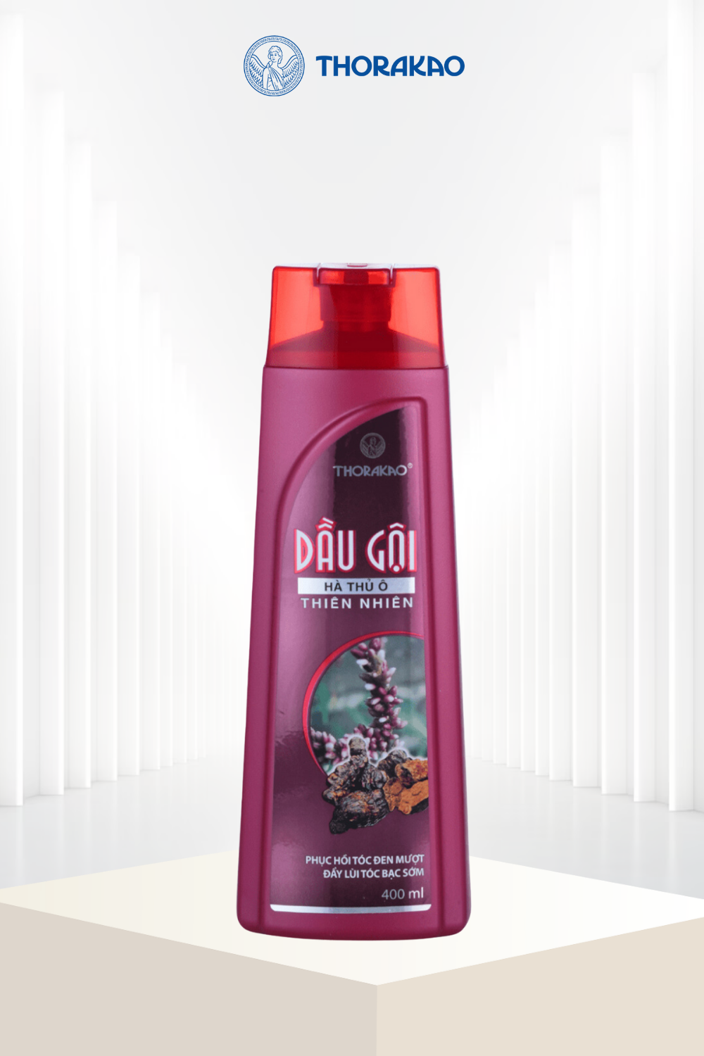 Dầu gội Hà Thủ Ô giảm bạc tóc 400ml