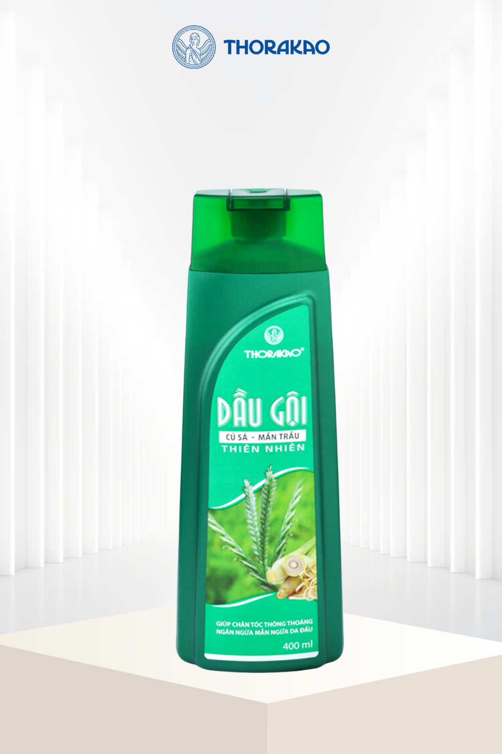 Dầu gội Củ sả Mần trầu Thorakao 400ml