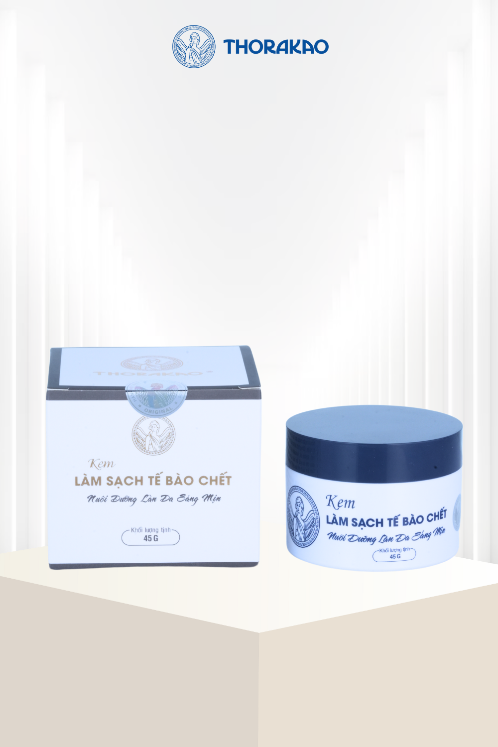 Kem làm sạch tế bào chết Thorakao 45g