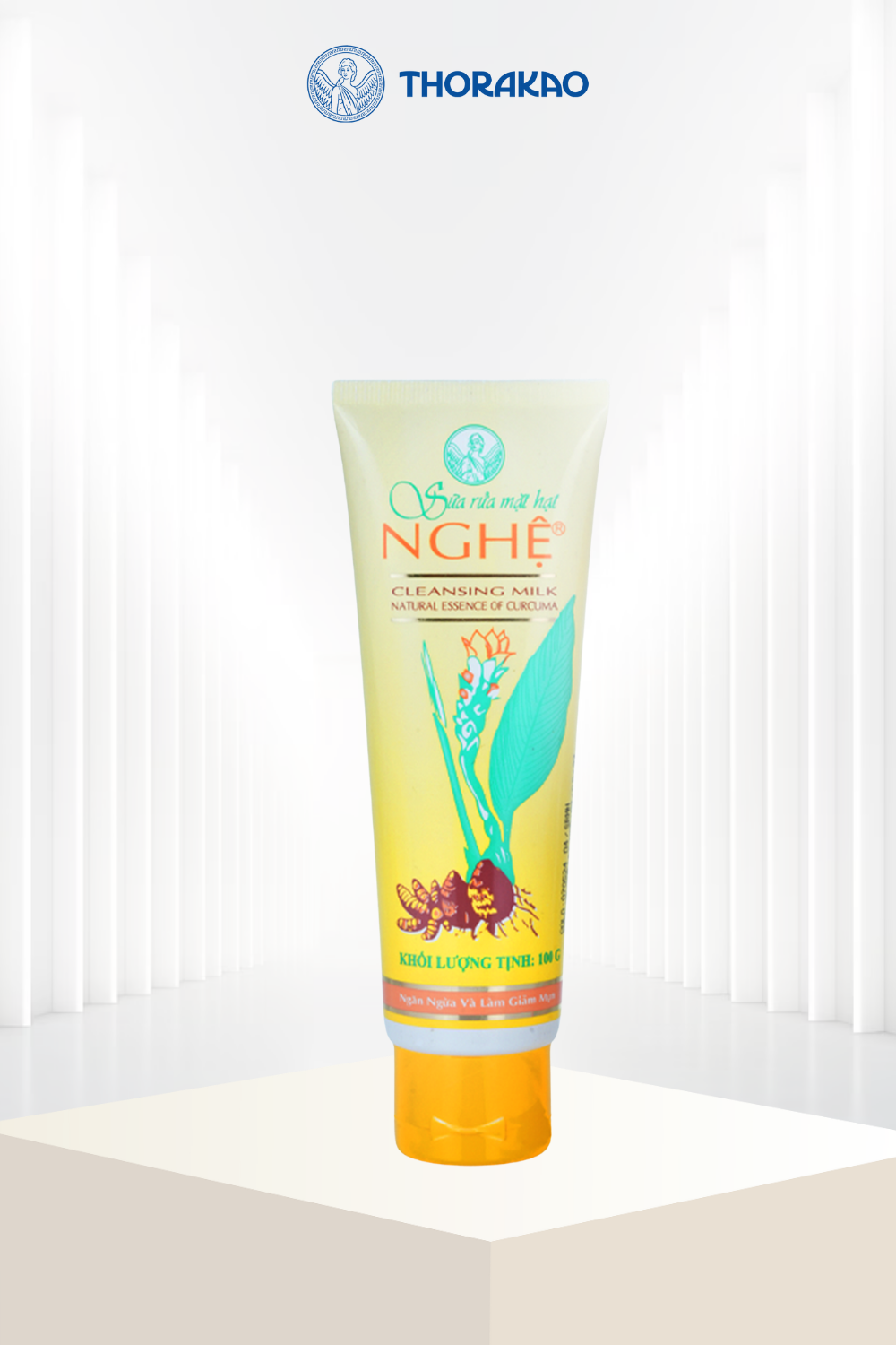 Sữa rửa mặt Hạt Nghệ sáng da 100g