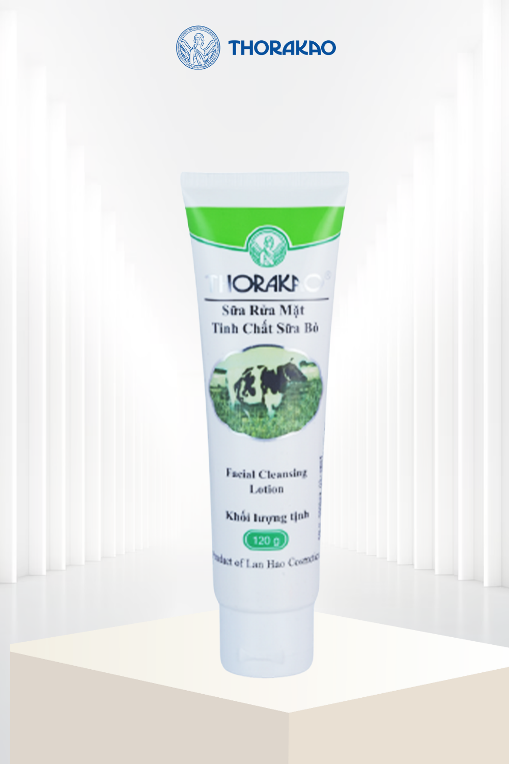 Sữa rửa mặt tinh chất sữa bò Thorakao 120g